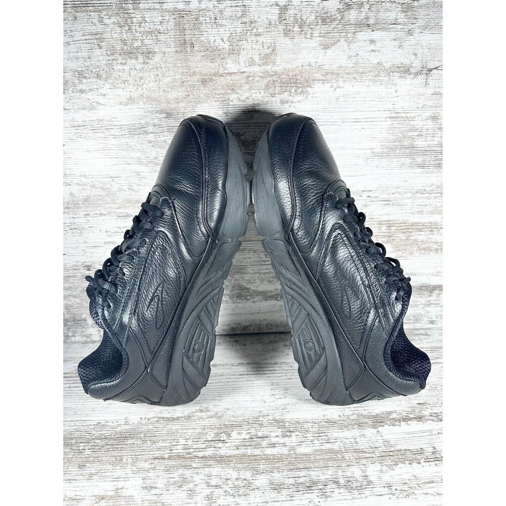 Men's Brooks Addiction Walker Black Walking Shoes Sz 11 2E (Wide) Athletic Gym - Picture 7 of 9